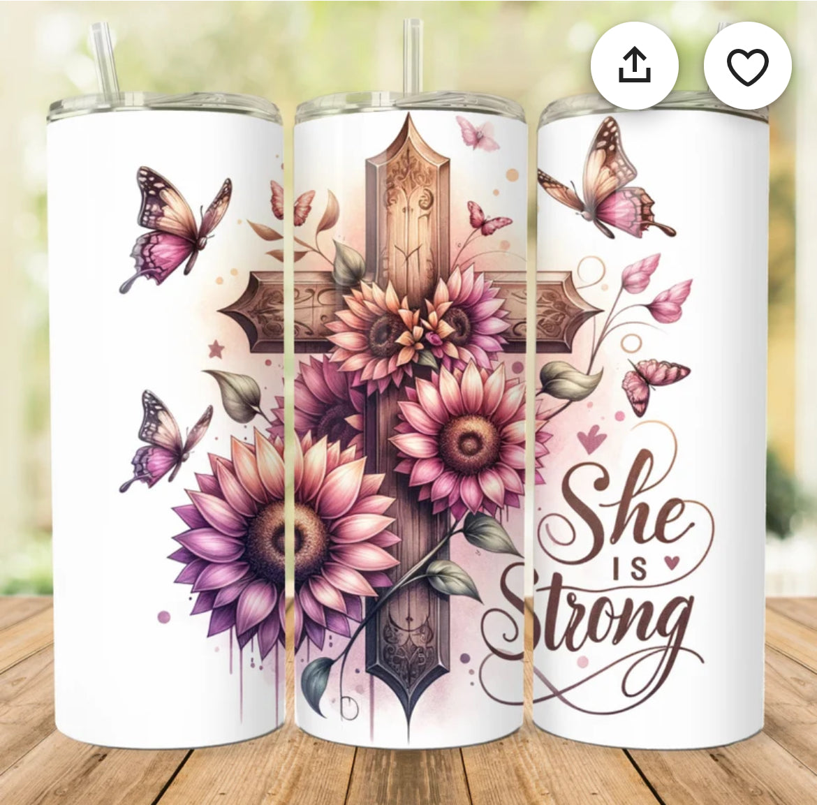 20oz "She is strong "